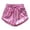 Pink, variant on LIJCC Girls Metallic Shorts Shiny Dance Shorts Sparkly Elastic Waist Hot Pants Party Costumes Shorts Athletic Shorts(Silver,11-12 Years)