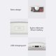 thumbnail image 3 of 8Bitdo Wireless Gamepad Compatible with PC Engine mini CoreGrafx mini TubroGrafx-16 mini Switch (Dark grey, PCE Core2.4g), 3 of 5