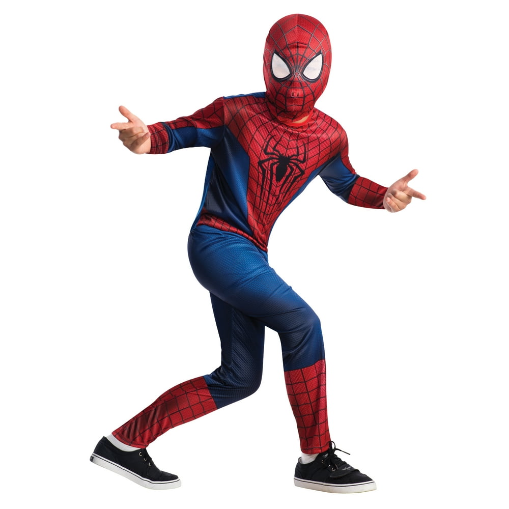 Spiderman Standard Boys Superhero Costume Rubies R880603 - Small (4-6 ...