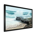 thumbnail image 2 of Designart 'Wild Ocean Waves Breaking On The Shore' Nautical & Coastal Framed Art Print, 2 of 4