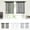 3Pcs Semi Sheer Curtains Under $5 a1, variant on CQCYD Semi Sheer Kitchen Curtains, Solid Color Short Curtains for Bathroom, 30" x 36" Tier Curtains, Voile Window Treatment for Home, Privacy Sheer Curtains for Bedroom Living Room, 2 Panels