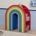 thumbnail image 2 of Delta Children Rainbow Bookcase – Greenguard Gold Certified, Multi, 2 of 10
