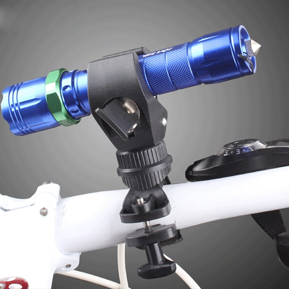 360° Rotation Bicycle Bike Mount Holder Bracket For Flashlight Torch Clip Clamp 