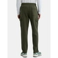 thumbnail image 3 of Athletic Works Men's and Big Men's Fleece Cargo Sweatpants, Sizes XS-4XLT, 3 of 5