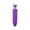 Purple, variant on 4 Inch Soft Silicone Mini Bullet Vibrator With Round Head,12 Modes Rechargeable Waterproof Vibrating Stick Vibrator Toy For Women - Purple