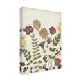 thumbnail image 2 of Regina Moore 'Pressed Flower Arrangement II' Canvas Art, 2 of 3