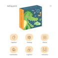 thumbnail image 2 of Tarjetas a Juego de Animales Vhermosa Juego Educativo de Cartas, 2 of 8