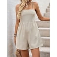thumbnail image 3 of Women'S Loose Summer Sleeveless Cropped Jumpsuit with Pockets  S, 3 of 8