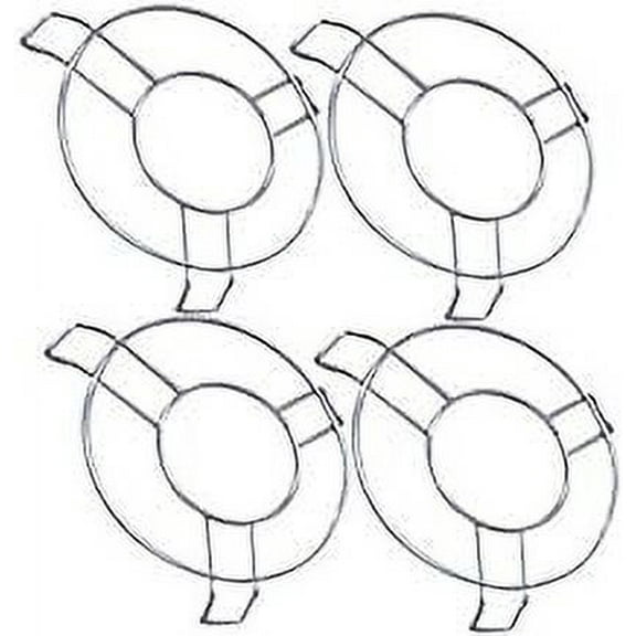 iKonbi Stainless Steel Utensils/Hot Pot Stand (set of 4)