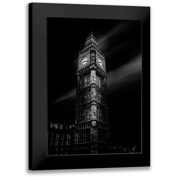 Carvalho, Jackson 11x14 Black Modern Framed Museum Art Print Titled - Old London