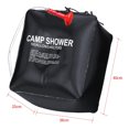 thumbnail image 3 of Bolsa de Ducha Portátil con Calefacción Solar para Al Aire Libre Camping Viajes Senderismo Mano Agua, 3 of 7
