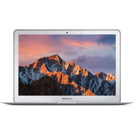 Restored Apple MacBook Air 13" Laptop, Intel Core i5, 8GB RAM, 256GB SSD, Mac OS, Silver, MJVE2LL/A (Refurbished)