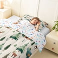 thumbnail image 3 of Erosebridal Kids Travel Adventure Camper Twin Comforter Sets,Adventure Theme Bedding Set For Retro Trailer Lover,Reversible,2pcs, 3 of 7
