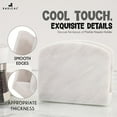 thumbnail image 5 of Radicaln Marble Napkin Holder 5.5 inch White Handmade Dining Table Napkins Holder - Simple Modern Home & Kitchen Paper Towel Holder Countertop For Home Décor, 5 of 7