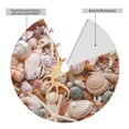 thumbnail image 4 of Kll 30" Christmas Tree Skirt Colorful Seashells Xmas Tree Skirts Mat For New Year Xmas Holiday Party Indoor Outdoor Home Decoration, 4 of 9