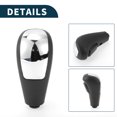 thumbnail image 5 of Unique Bargains Gear Shifter Knob Automatic Stick Shifter Knob for Ford Focus MK2 2005-2012 Plastic Faux Leather, 5 of 6