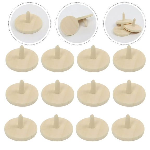 AURARMLET Golf Ball Location Markers Golf Ball Positioning Wood 30Pcs