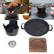 thumbnail image 5 of Parrilla Para Una Persona Al Aire Libre, Parrilla Portátil De Mesa De Aluminio Fundido A Presión Fácil De Limpiar Extraíble Para Acampar Para Reuniones ANGGREK Otros, 5 of 8