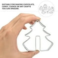 thumbnail image 4 of OUNONA 8-Piece Reusable Biscuit and Cookie Cutters Set with Adorable Christmas Style Molds for Baking, 4 of 7