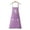 Purple, variant on Men Women Adjustable BibApron with Two Pockets Kitchen C1N6 AU Apron