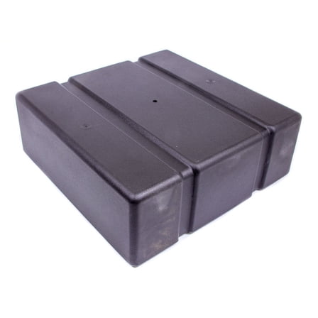 Jaz Products 892-022-01 Fuel Cell - Circle Track - 22 gal - 25 x 25 x 9 in Tall - Blank Tank Only - Plastic - Black