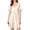 Beige, variant on ZyeKqe Sleep Shirts for Women V Neck Sleeveless Nightgown Casual Lightweight Comfy Loungewear Mini Dress