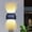 Warm Light, variant on 2Pcs Solar Outdoor Lights, Solar Wall Lights Outdoor Fence Garden for Decoration Landscape Lighting, IP65 Rainproof Outdoor Solar Lights for Courtyard Terrace Garden Garage (Color Light,10 LED Beads)