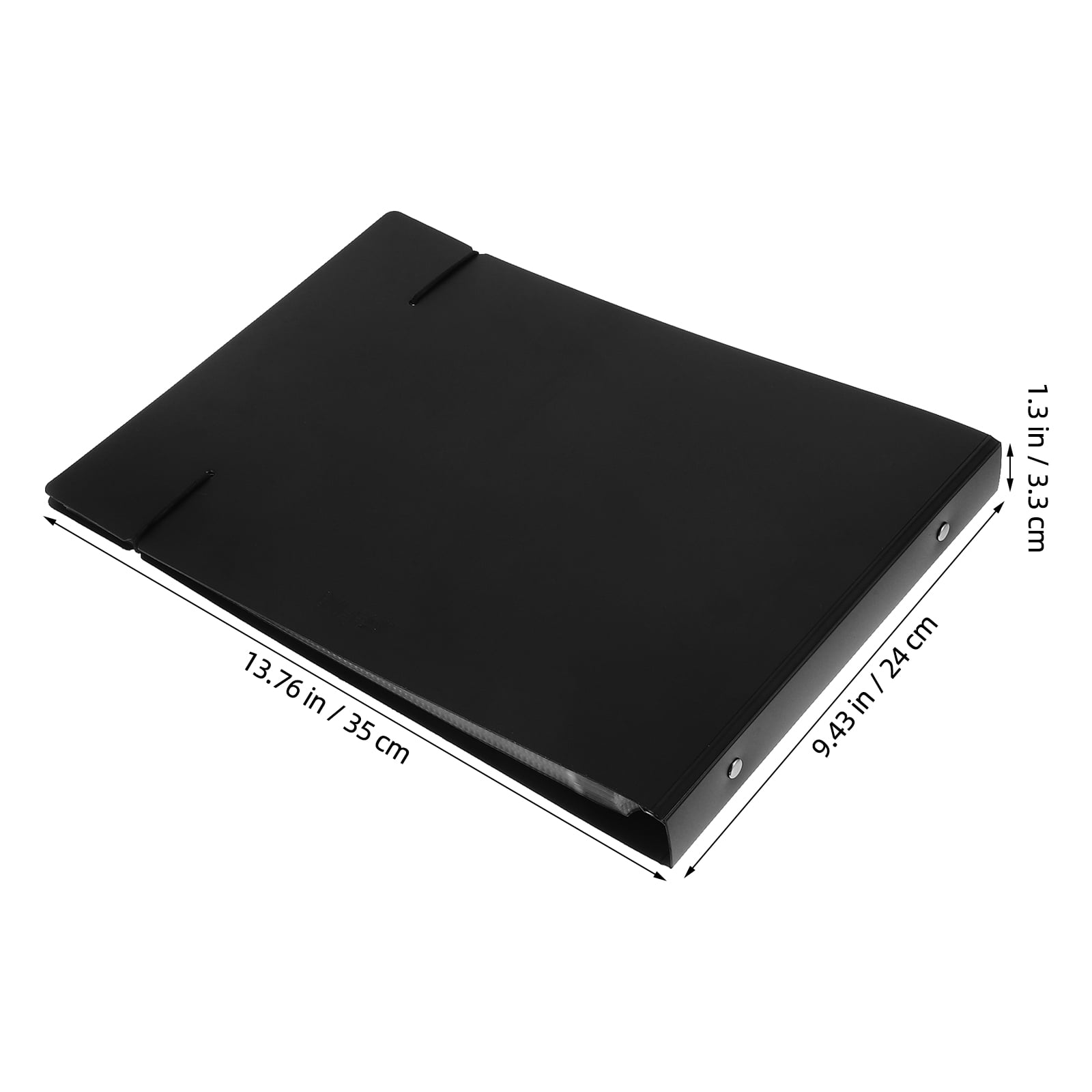 FOLOYORI Business Check Binder Plastic 1Set