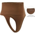 thumbnail image 3 of Women's Mid-Waist Seamless Tummy Control Thong Shapewear Panties Girdle Underwear, 3 of 6