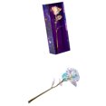 thumbnail image 4 of Qarigey 24K Foil Plated Gold Rose Flowers Box Decoración de boda Día de San Valentín Regalo creativo Golden Rainbow Rose Type1 NO1, 4 of 6