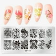 thumbnail image 2 of Valentine's Day Stamping Plate Heart Pattern Nail Art Board Template Stainless Steel Nail Design Printing Stencil Image Plate, 2 of 5