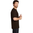 thumbnail image 3 of District Made Mens Perfect Weight Crew Tee-M (Espresso), 3 of 6