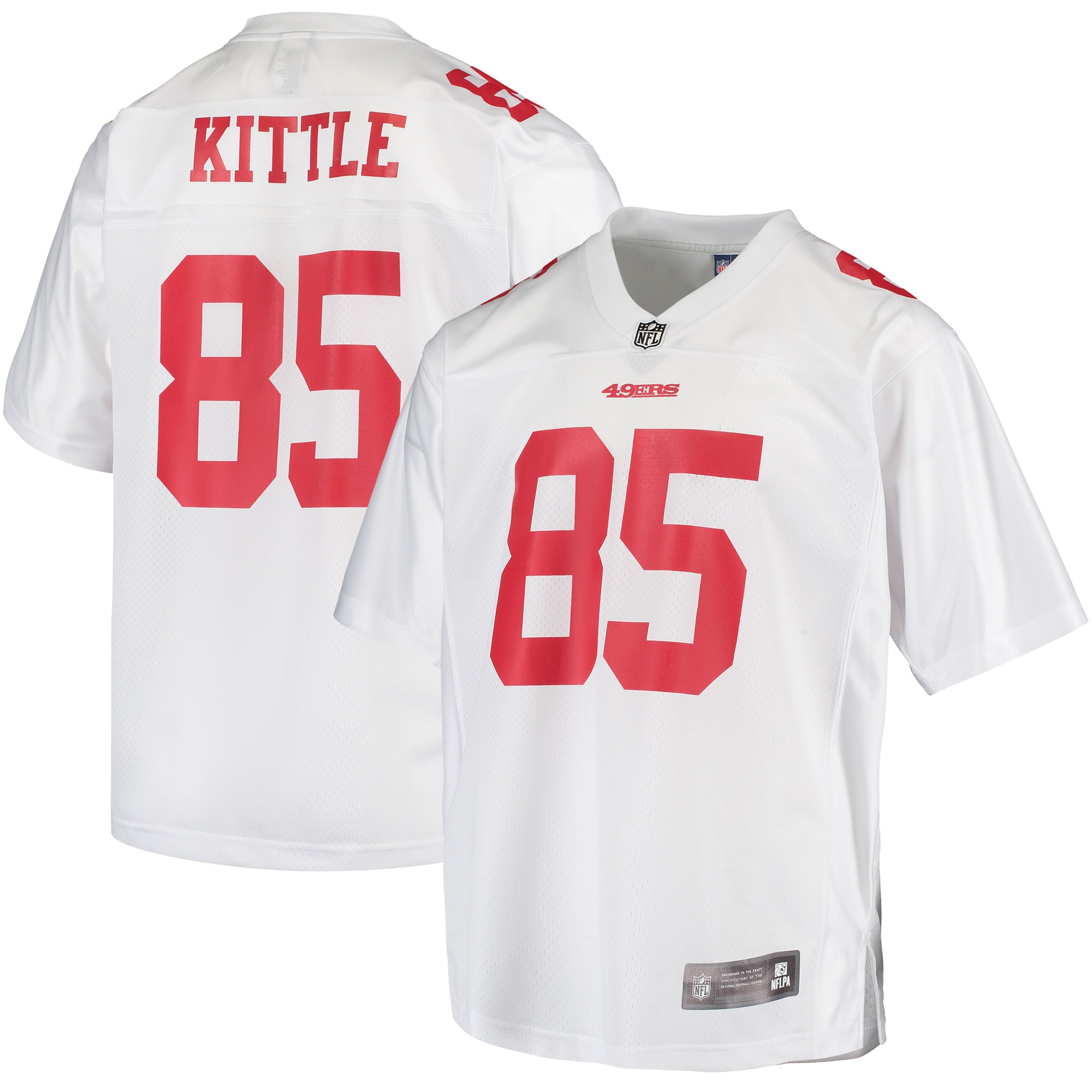 kittle jersey white