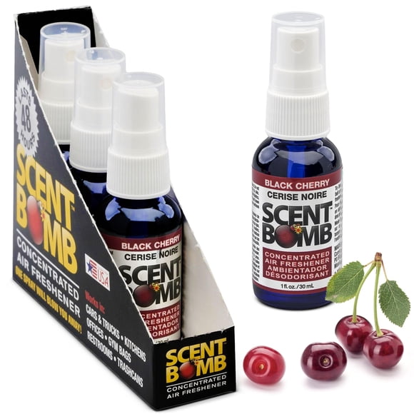 Spray ambientador Scent Bomb 30 ml, paquete de 4, gardenia