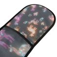 thumbnail image 4 of Yayeee Double Oven Mitt Kitchen Heat Resistant Baking 35" x7" Quilted Glove, Neon Llamas Pattern, 4 of 6