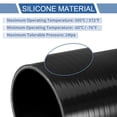thumbnail image 6 of Unique Bargains 1 Pcs 63mm / 2.48" 152mm / 5.98" Length Red Car Silicone Hose Hump Hose Coolant Hose Universal, 6 of 7