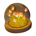 thumbnail image 3 of Luz de noche de bricolaje Materiales de luz de LED Decorativo para el hogar con cúpula Lámpara de dormir Lámpara de mesa Lámpara de noche para 11 flor Salvador Dali Luz de noche, 3 of 9