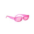 thumbnail image 2 of Guardurnaity Gafas de sol unisex lisas multicolores Gafas de sol Decoración de mano Gafas de mujer Gafas clásicas modernas a juego Lentes Púrpura y rosa, 2 of 6