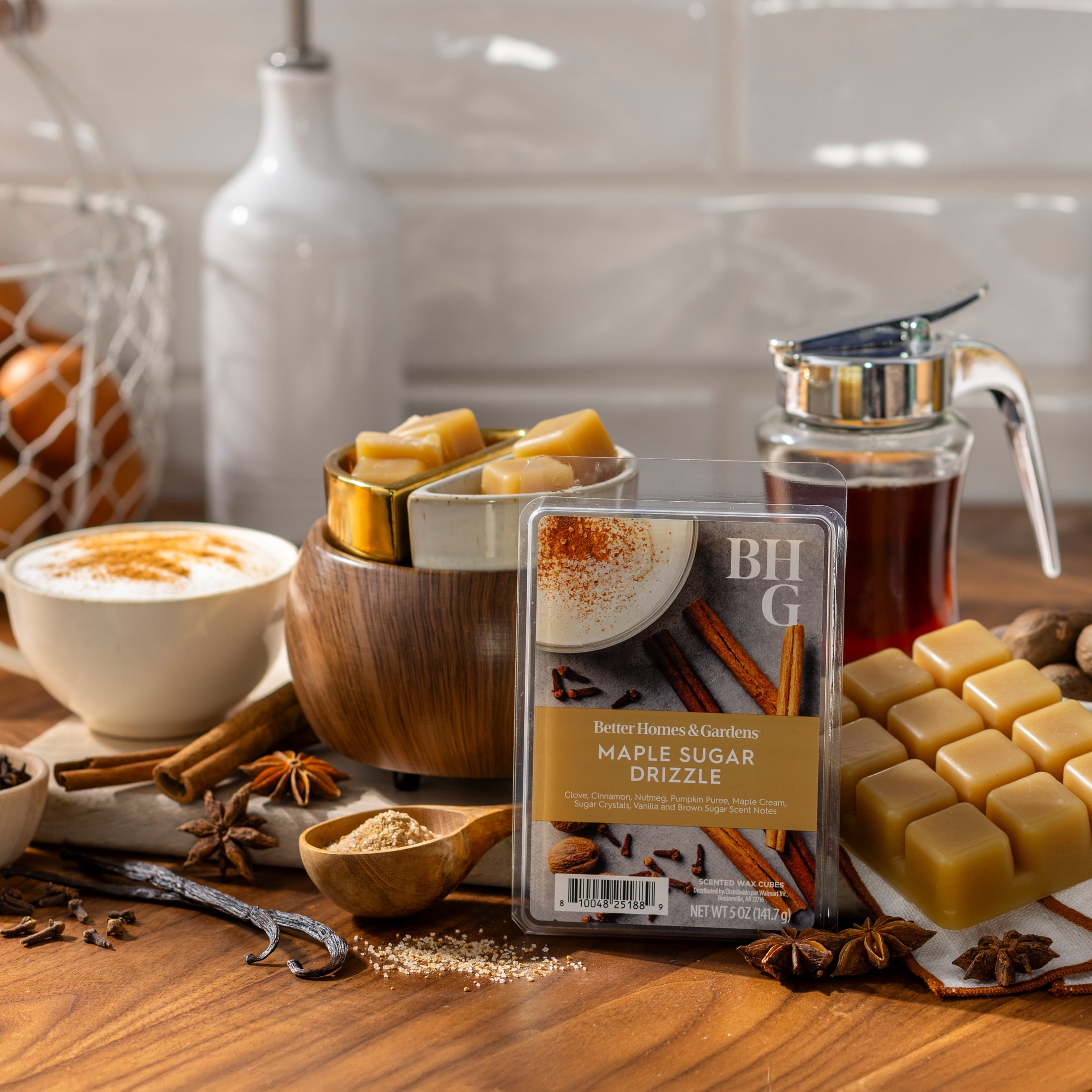 Better Homes & Gardens Maple Sugar Drizzle Scented Wax Melts, 5 oz Value Size