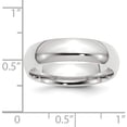 thumbnail image 3 of 14K White Gold 6mm Comfort-Fit Band (Size 11.5) Made In United States wcf060-11.5, 3 of 5