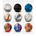 thumbnail image 3 of Ambesonne Pearls Shower Curtain, Marbles Bubble Art, 69"Wx75"L, Multi, 3 of 5