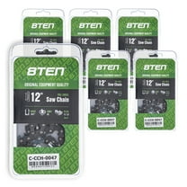 Full Chisel Chainsaw Chain 12 inch .043 3/8 LP 45 DL for Echo Husqvarna 6 Pack 810-CCC2269H