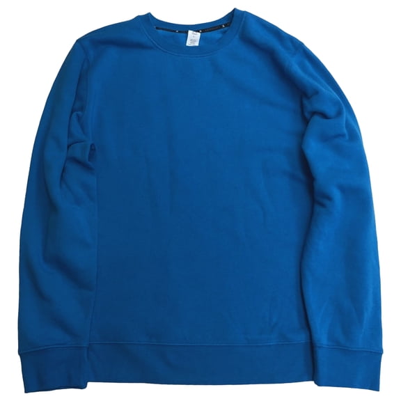 Xersion Mens London Blue Soft Touch Pull-Over Athletic Sweatshirt Medium