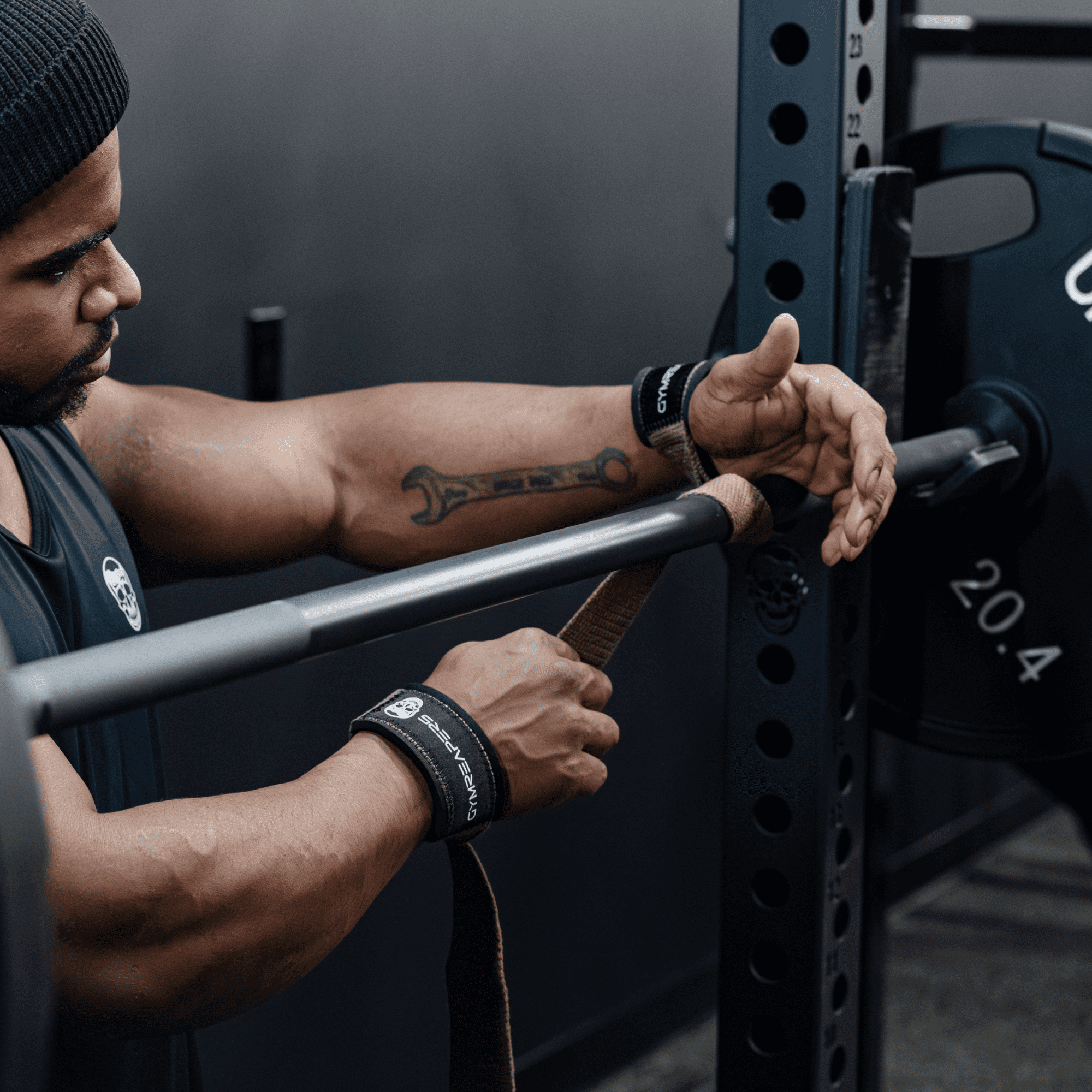 Gym Reaper Lifting Straps Weights Dumbbells Set APEXUP