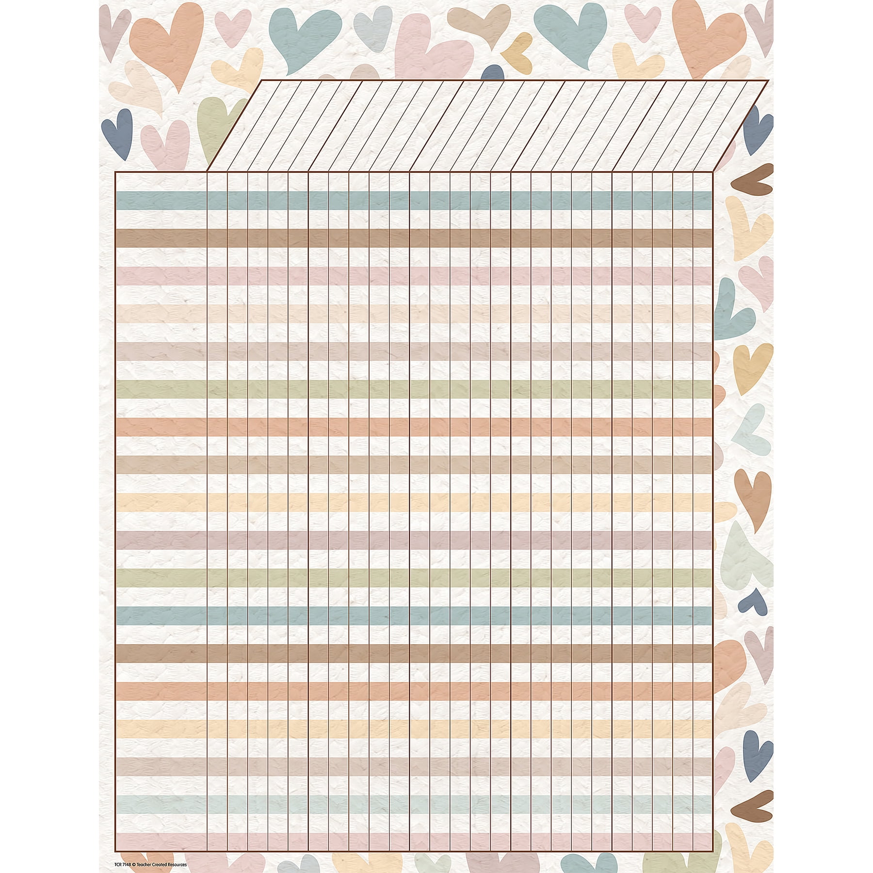 Teacher Created Resources Everyone is Welcome Incentive Chart, Pack of 6