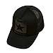 American Flag Baseball Cap, Black