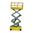 thumbnail image 3 of Xuanheng Lift Aerial Work Platform Model 1/64 Authentic for Sand Table Workshop Scene yellow old, 3 of 8
