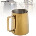 thumbnail image 5 of 304 Stainless Steel Milk Frothing Pitcher Gold 12 oz 350 ml Steaming Cup with Measurement Scale for Coffee Espresso Latte Art, 5 of 9