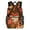 HuWng-1, variant on Witchy Frog Floral Frame Art Teenage Backpack Middle Students Bookbag Outdoor Daypack