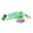 Green/Lime, variant on Vibrant Life Mesh Feather Ball Cat Toy, Purple/Yellow